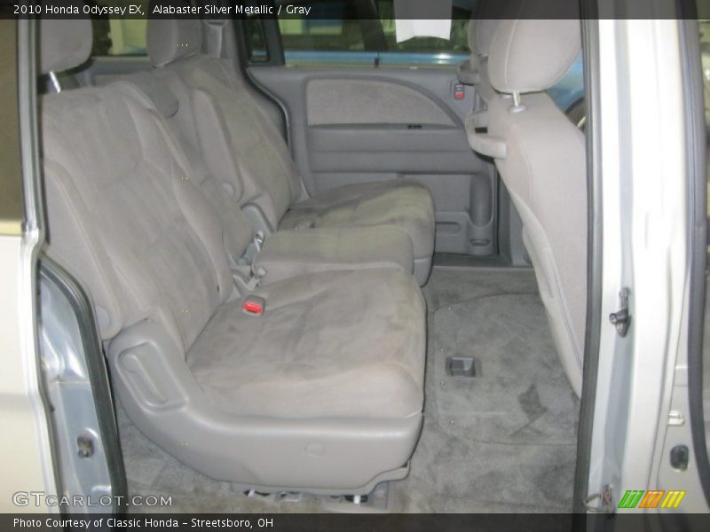 Alabaster Silver Metallic / Gray 2010 Honda Odyssey EX