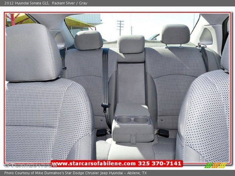 Radiant Silver / Gray 2012 Hyundai Sonata GLS
