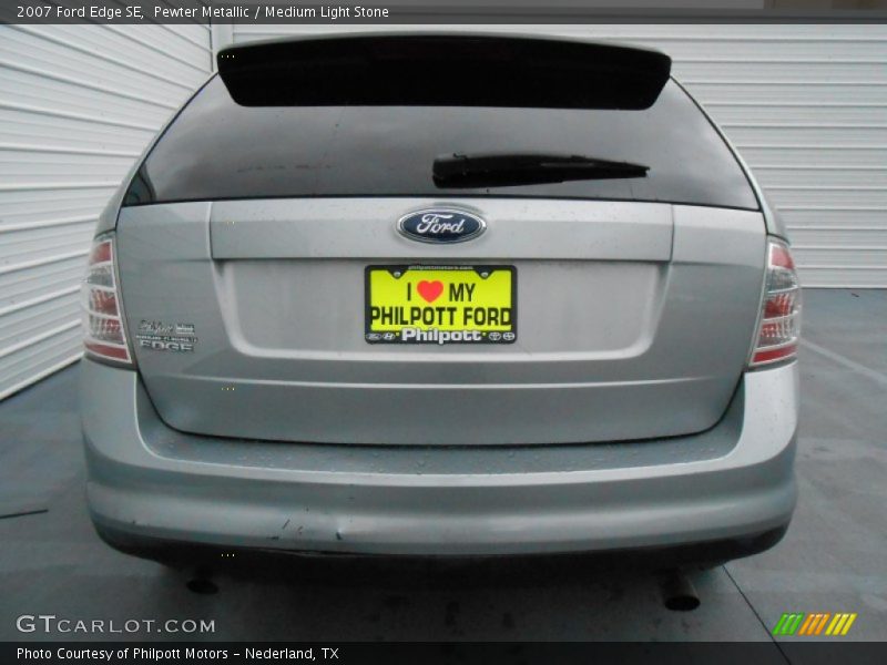 Pewter Metallic / Medium Light Stone 2007 Ford Edge SE