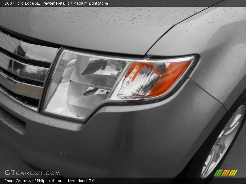 Pewter Metallic / Medium Light Stone 2007 Ford Edge SE