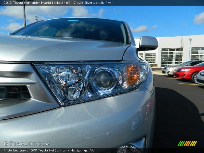 Classic Silver Metallic / Ash 2013 Toyota Highlander Hybrid Limited 4WD