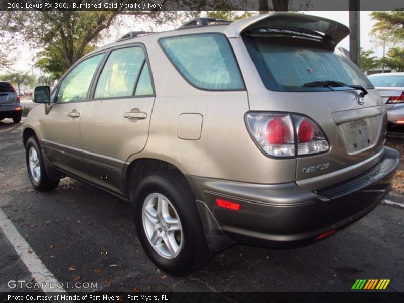 Burnished Gold Metallic / Ivory 2001 Lexus RX 300