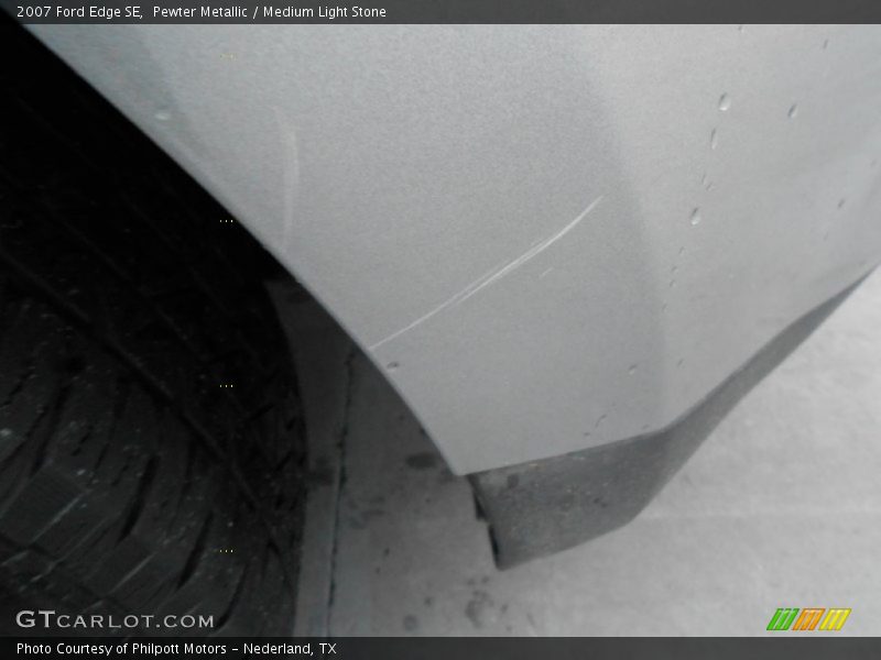 Pewter Metallic / Medium Light Stone 2007 Ford Edge SE
