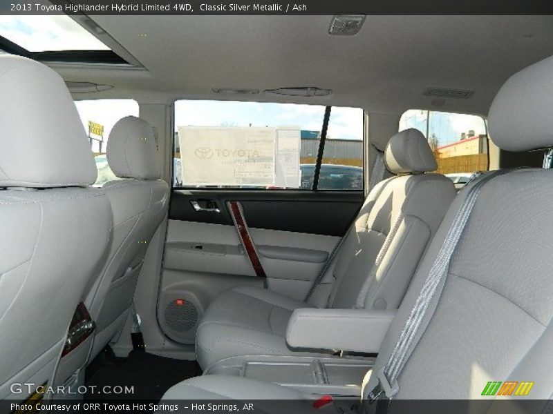 Classic Silver Metallic / Ash 2013 Toyota Highlander Hybrid Limited 4WD