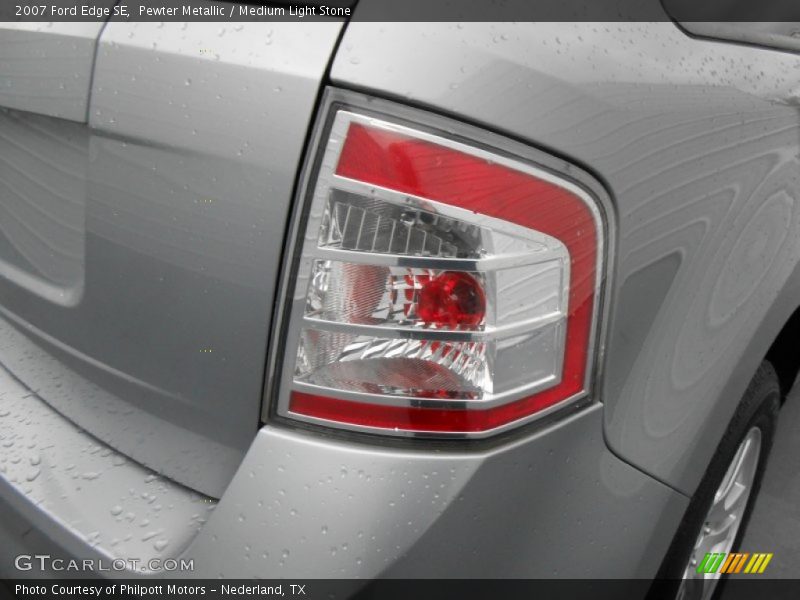 Pewter Metallic / Medium Light Stone 2007 Ford Edge SE