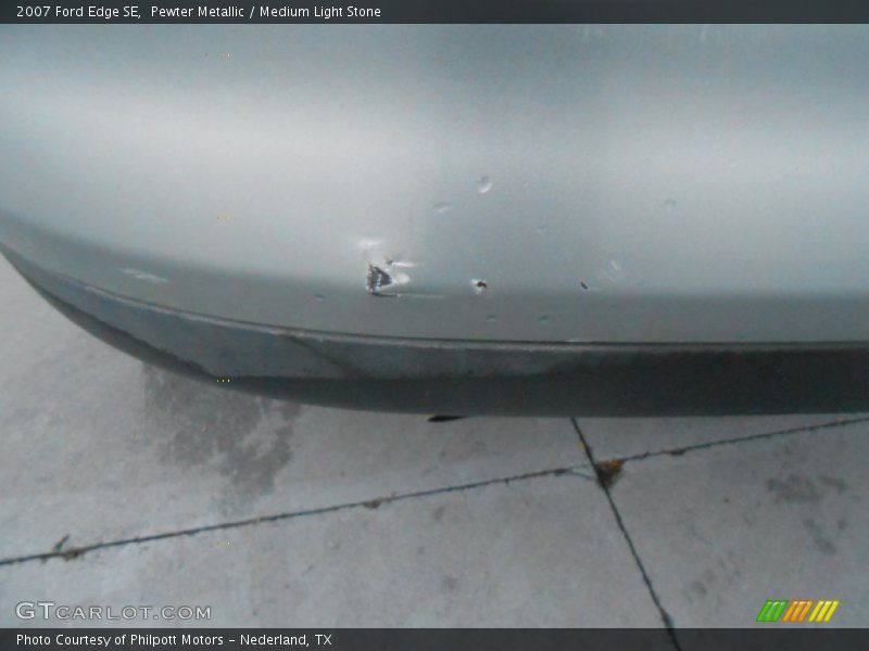 Pewter Metallic / Medium Light Stone 2007 Ford Edge SE
