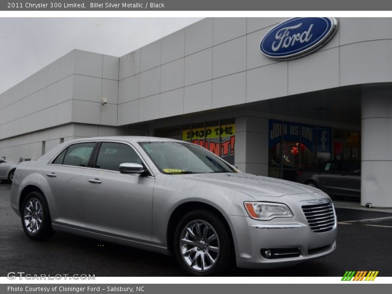 Billet Silver Metallic / Black 2011 Chrysler 300 Limited