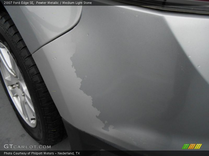 Pewter Metallic / Medium Light Stone 2007 Ford Edge SE