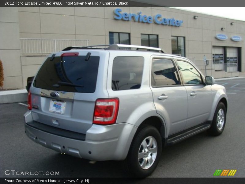 Ingot Silver Metallic / Charcoal Black 2012 Ford Escape Limited 4WD