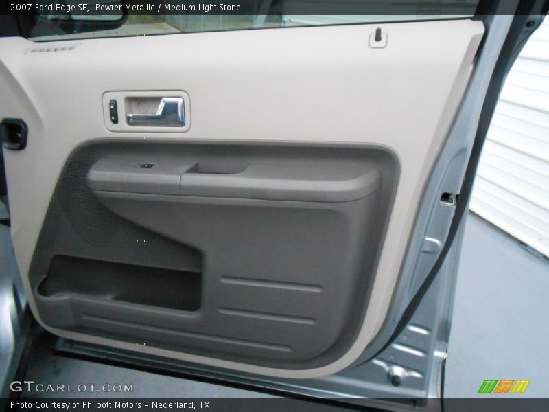 Pewter Metallic / Medium Light Stone 2007 Ford Edge SE