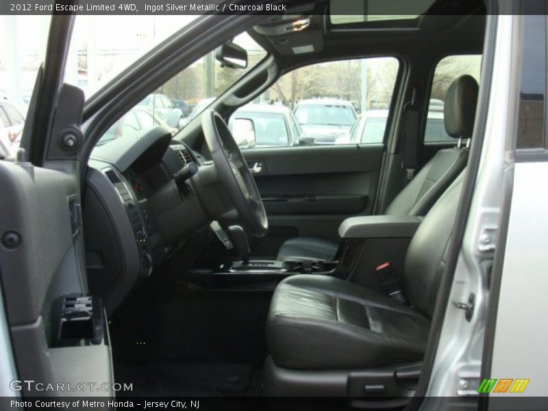 Ingot Silver Metallic / Charcoal Black 2012 Ford Escape Limited 4WD