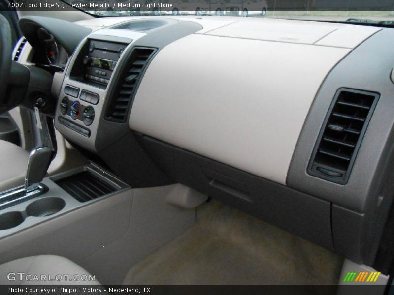 Pewter Metallic / Medium Light Stone 2007 Ford Edge SE