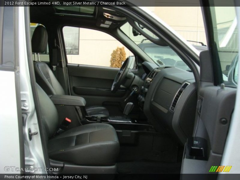 Ingot Silver Metallic / Charcoal Black 2012 Ford Escape Limited 4WD