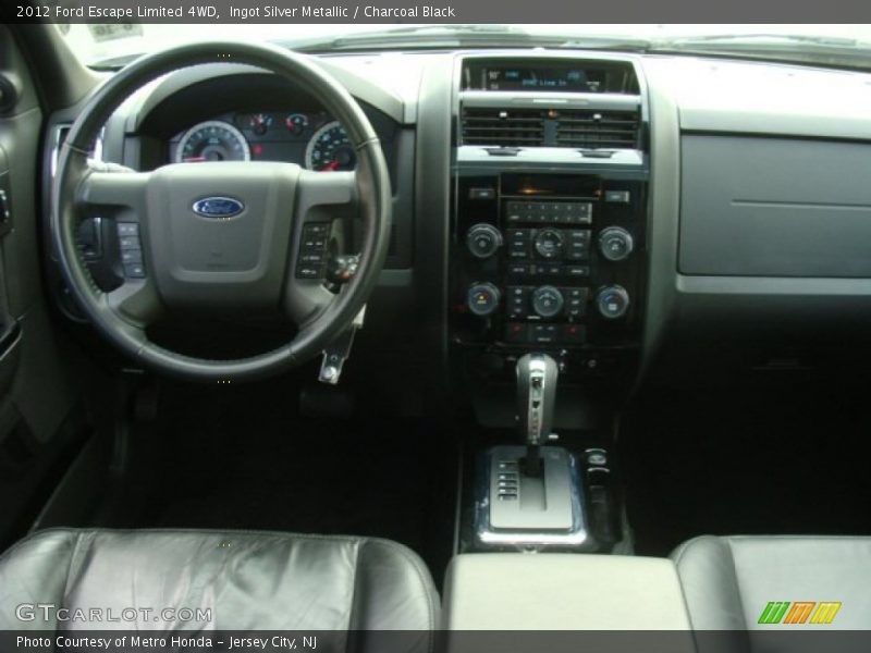 Ingot Silver Metallic / Charcoal Black 2012 Ford Escape Limited 4WD