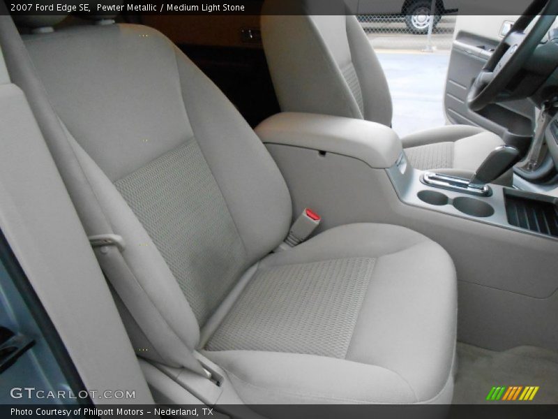 Pewter Metallic / Medium Light Stone 2007 Ford Edge SE