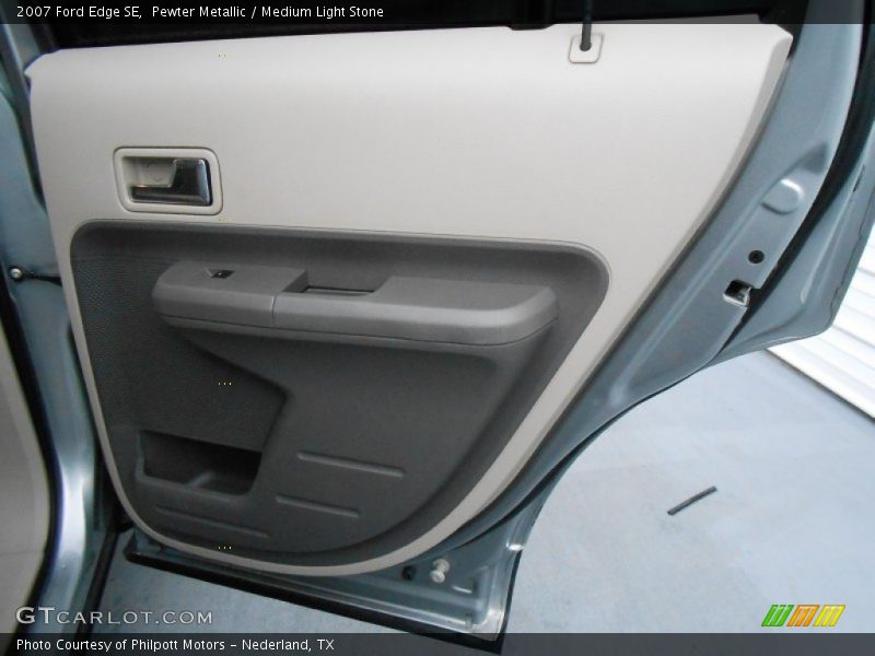 Pewter Metallic / Medium Light Stone 2007 Ford Edge SE