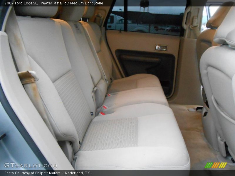 Pewter Metallic / Medium Light Stone 2007 Ford Edge SE