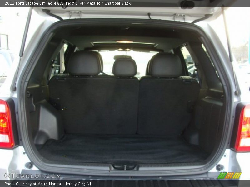 Ingot Silver Metallic / Charcoal Black 2012 Ford Escape Limited 4WD