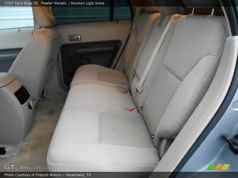 Pewter Metallic / Medium Light Stone 2007 Ford Edge SE