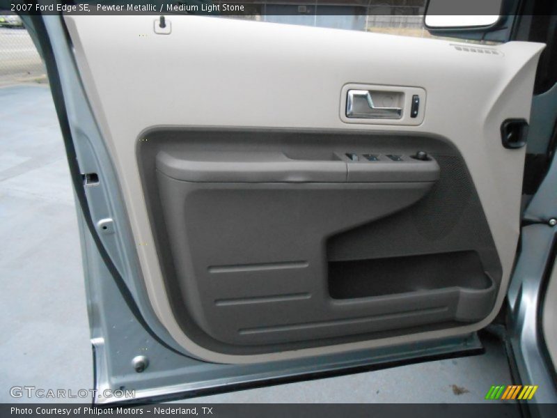 Pewter Metallic / Medium Light Stone 2007 Ford Edge SE