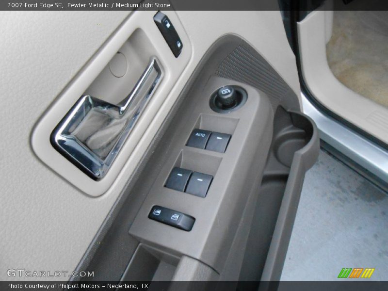 Pewter Metallic / Medium Light Stone 2007 Ford Edge SE