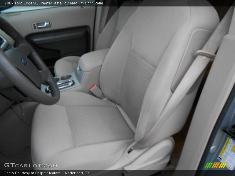 Pewter Metallic / Medium Light Stone 2007 Ford Edge SE