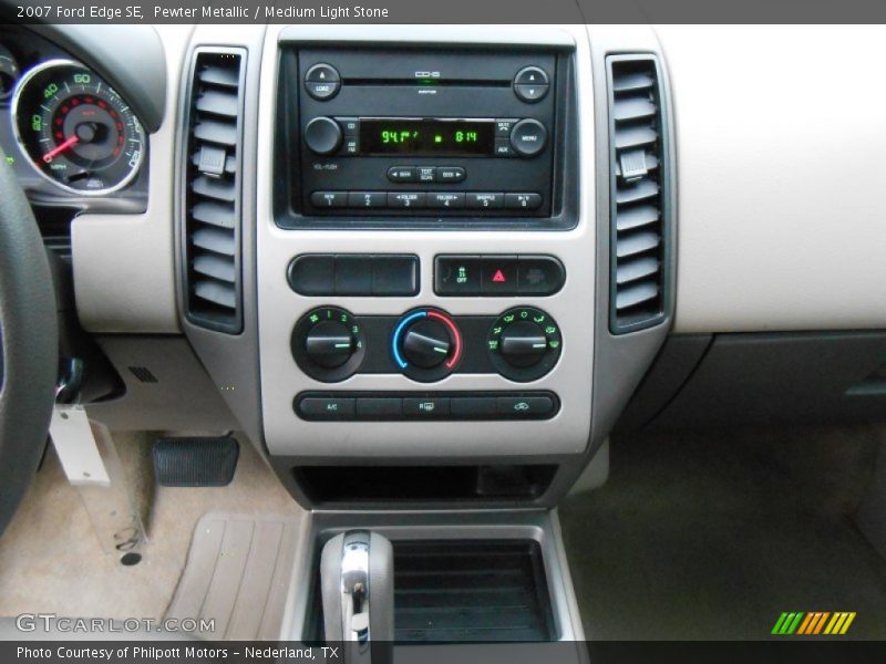 Pewter Metallic / Medium Light Stone 2007 Ford Edge SE