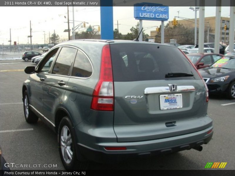 Opal Sage Metallic / Ivory 2011 Honda CR-V EX 4WD