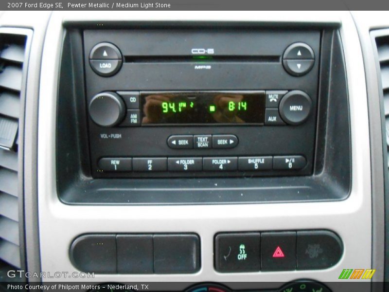 Pewter Metallic / Medium Light Stone 2007 Ford Edge SE