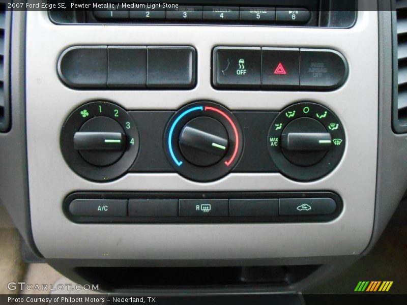 Pewter Metallic / Medium Light Stone 2007 Ford Edge SE