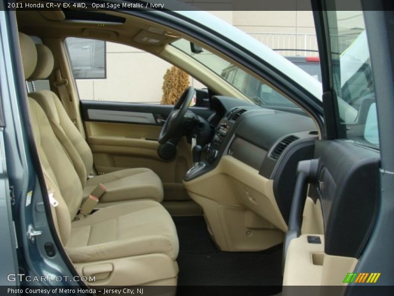 Opal Sage Metallic / Ivory 2011 Honda CR-V EX 4WD