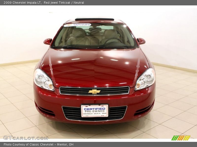 Red Jewel Tintcoat / Neutral 2009 Chevrolet Impala LT