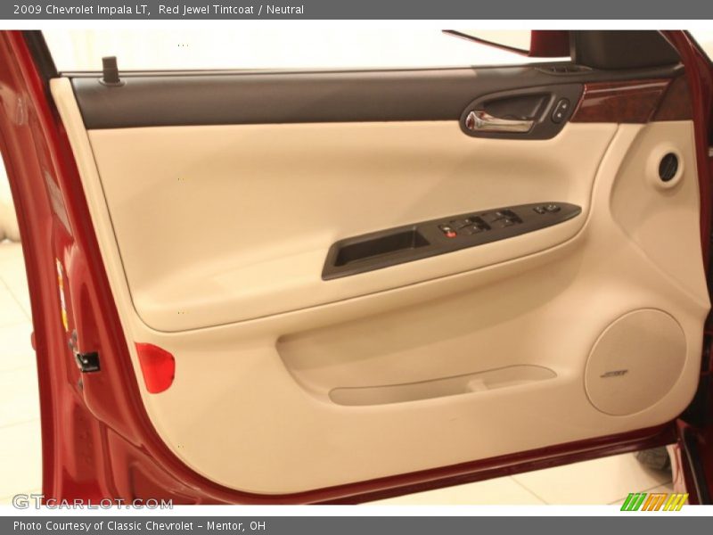 Red Jewel Tintcoat / Neutral 2009 Chevrolet Impala LT