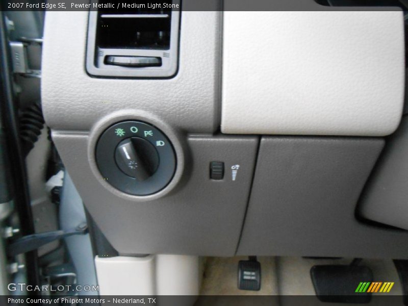Pewter Metallic / Medium Light Stone 2007 Ford Edge SE
