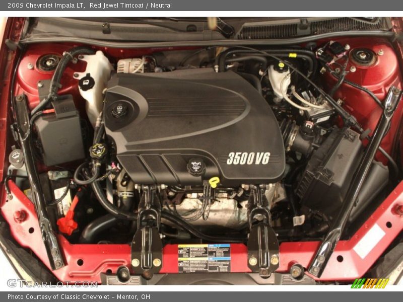 Red Jewel Tintcoat / Neutral 2009 Chevrolet Impala LT