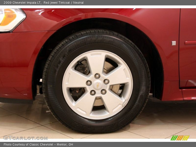 Red Jewel Tintcoat / Neutral 2009 Chevrolet Impala LT