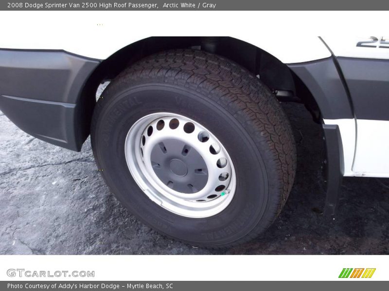 Arctic White / Gray 2008 Dodge Sprinter Van 2500 High Roof Passenger