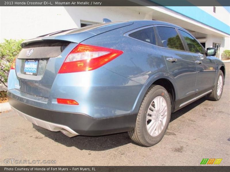 Mountain Air Metallic / Ivory 2013 Honda Crosstour EX-L