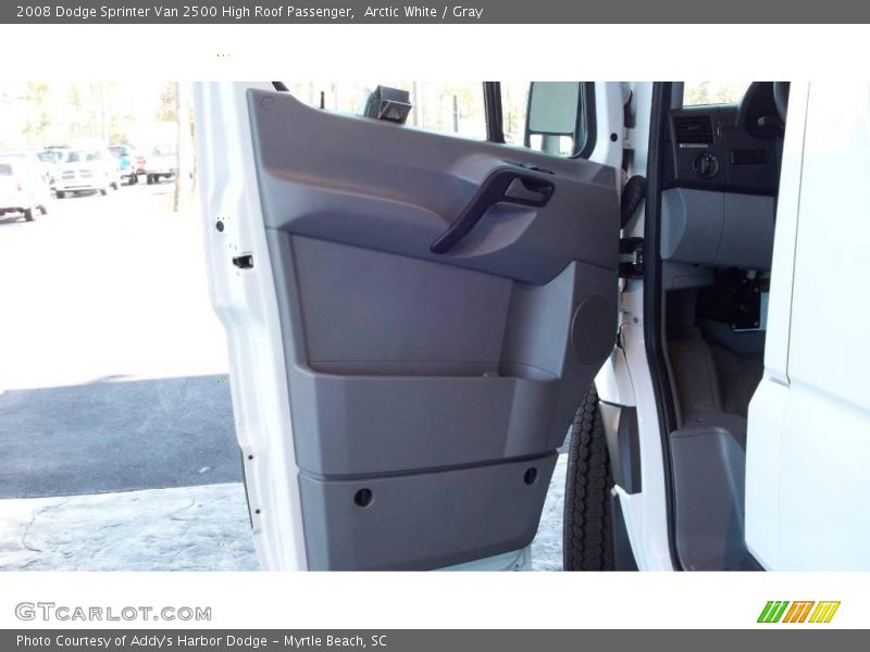 Arctic White / Gray 2008 Dodge Sprinter Van 2500 High Roof Passenger