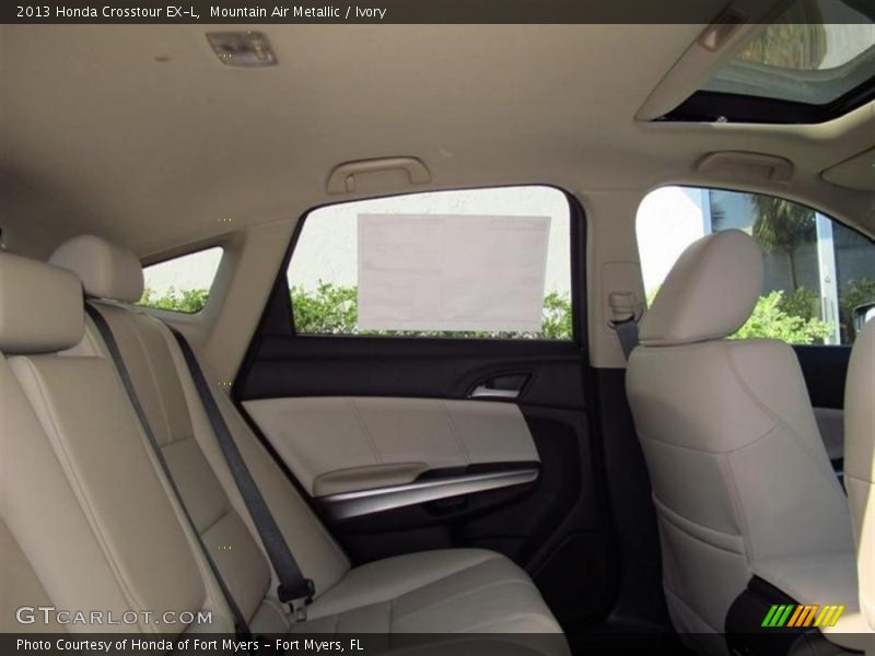 Mountain Air Metallic / Ivory 2013 Honda Crosstour EX-L
