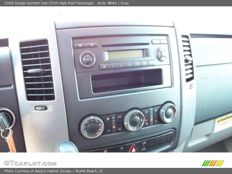 Arctic White / Gray 2008 Dodge Sprinter Van 2500 High Roof Passenger