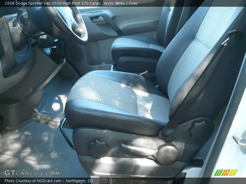 Arctic White / Gray 2008 Dodge Sprinter Van 3500 High Roof 170 Cargo