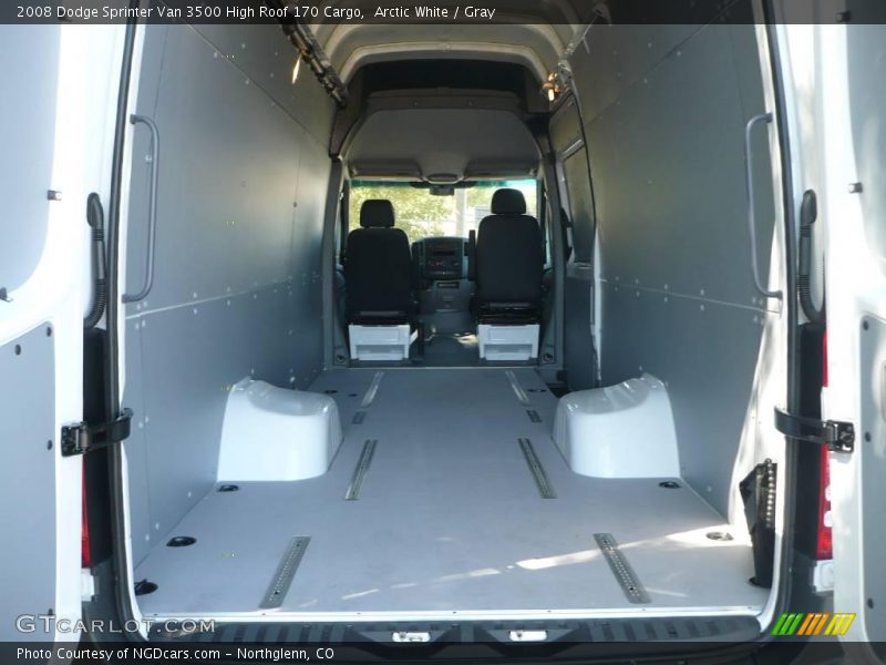 Arctic White / Gray 2008 Dodge Sprinter Van 3500 High Roof 170 Cargo