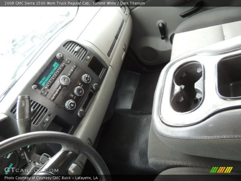 Summit White / Dark Titanium 2008 GMC Sierra 1500 Work Truck Regular Cab