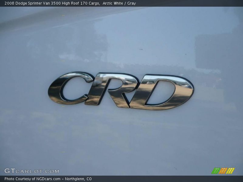 Arctic White / Gray 2008 Dodge Sprinter Van 3500 High Roof 170 Cargo