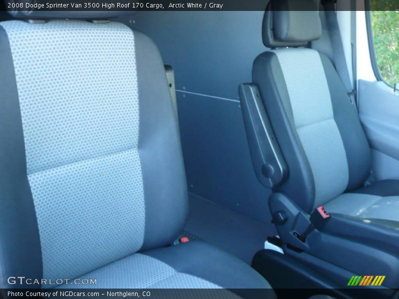 Arctic White / Gray 2008 Dodge Sprinter Van 3500 High Roof 170 Cargo