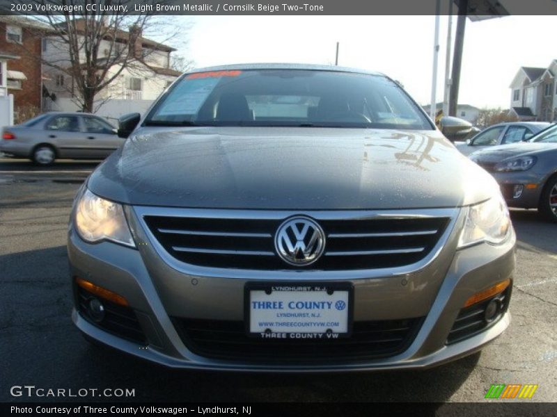 Light Brown Metallic / Cornsilk Beige Two-Tone 2009 Volkswagen CC Luxury