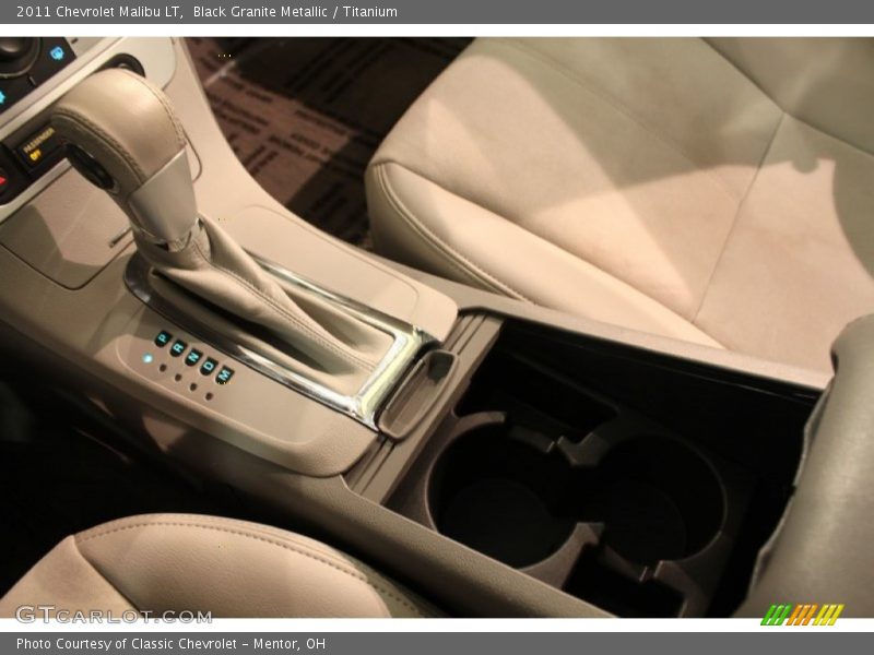 Black Granite Metallic / Titanium 2011 Chevrolet Malibu LT