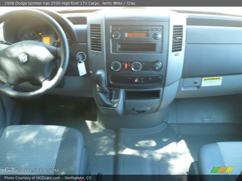 Arctic White / Gray 2008 Dodge Sprinter Van 3500 High Roof 170 Cargo