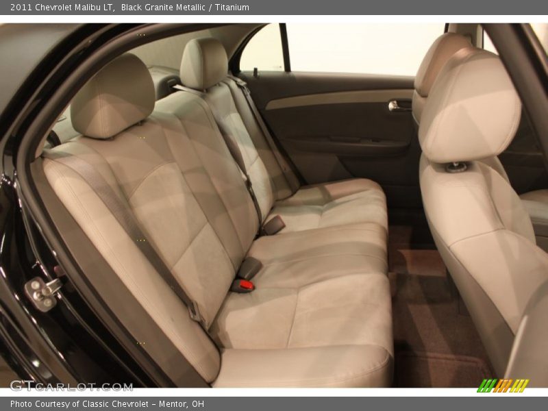 Black Granite Metallic / Titanium 2011 Chevrolet Malibu LT